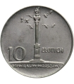 10 złotych Mała kolumna, 1966, stan 1-