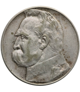 10 zł Józef Piłsudski 1935, stan 3