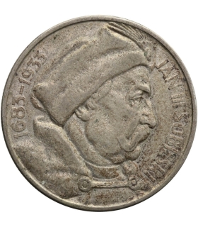 10 zł Jan III Sobieski 1933, stan 3+