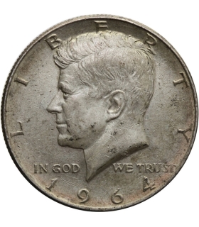 USA 1/2 dolara half dollar Kennedy 1964, stan 2