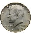 USA 1/2 dolara half dollar Kennedy 1967, stan 2-