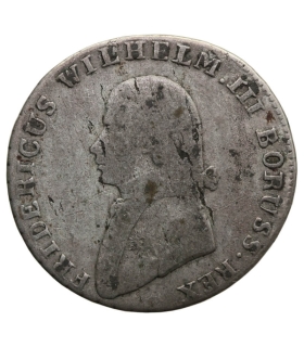 Prusy 4 grosze, 1804 Znak menniczy „A” - Berlin, srebro