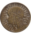 5 złotych głowa kobiety 1934, stan 4