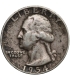 USA ¼ dolara (quarter, 25 centów), 1954 ćwierćdolarówka Waszyngton, srebro Ag900