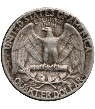 USA ¼ dolara (quarter, 25 centów), 1954 ćwierćdolarówka Waszyngton, srebro Ag900