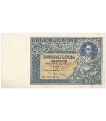 20 złotych 1931, CN., stan 3