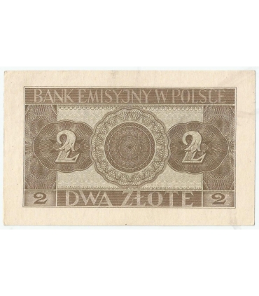 2 złote 1941, Seria AB stan  1-/2+