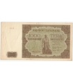 1000 zł, 1947, stan 3, seria K