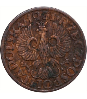 1 grosz 1934 rok, stan 3+