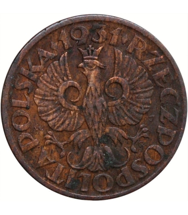 1 grosz 1934 rok, stan 3+
