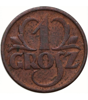 1 grosz 1936, stan 2+