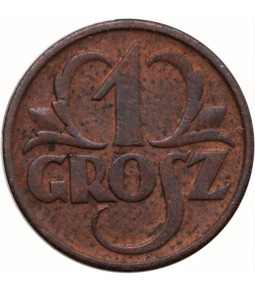 1 grosz 1936, stan 2+
