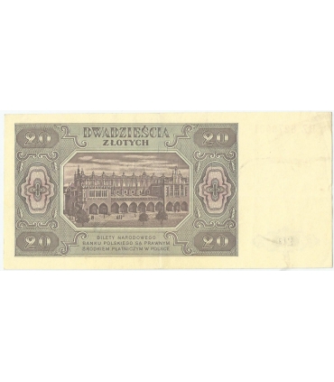 20 zł 1948, seria HZ stan 2-