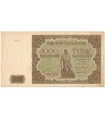 1000 zł, 1947, stan 3-, seria K
