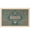 10 marek polskich , rok 1919, stan 2-, II Serja  CE 019842 niski numer