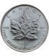 Kanada 5 dolarów Liść klonowy, 2008, Ag999, 1Oz, certyfikat