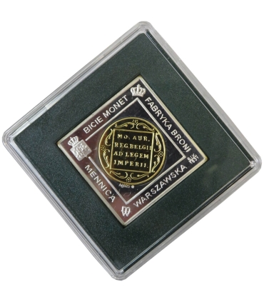 Klipa Powstanie Listopadowe 1831, srebro Ag925, certyfikat, Etui