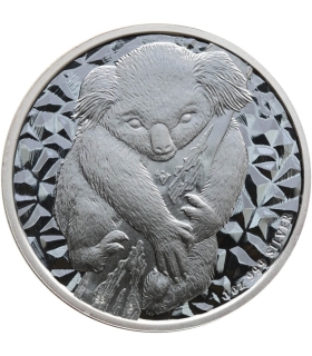 Australia, 1 dolar, Koala, 2007, srebro Ag999, 1OZ, certyfikat