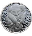 Australia, 1 dolar, Koala, 2007, srebro Ag999, 1OZ, certyfikat
