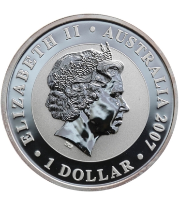 Australia, 1 dolar, Koala, 2007, srebro Ag999, 1OZ, certyfikat
