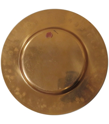 DDR miedziany talerz „Berlin – Hauptstadt der DDR” – vintage