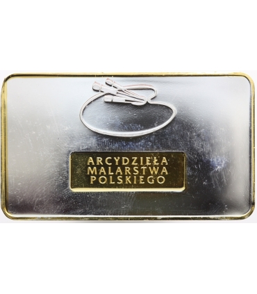 Medal Józef Chełmoński - Babie Lato (Arcydzieła Malarstwa Polskiego)