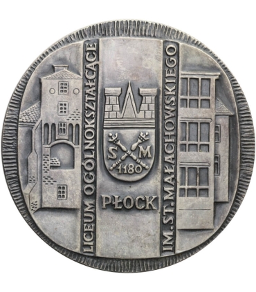 Medal 1973 Liceum Ogólnokształcące im. St. Małachowskiego KEN 1773-1973