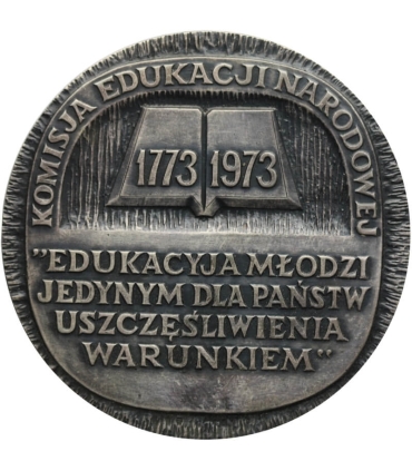 Medal 1973 Liceum Ogólnokształcące im. St. Małachowskiego KEN 1773-1973
