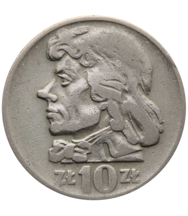 10 zł, Tadeusz Kościuszko, 1959, stan 3