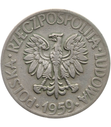 10 zł, Tadeusz Kościuszko, 1959, stan 3