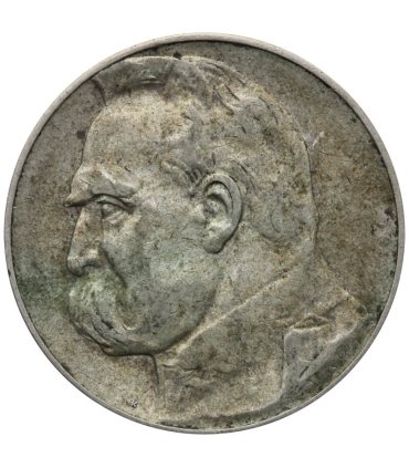 5 złotych Piłsudski 1936, stan 3