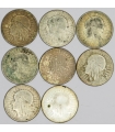LOT 8 x 2 złote głowa kobiety 1932, 1933, 1934
