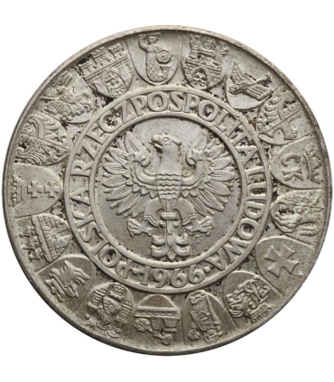 100 zł Mieszko i Dąbrówka 1966, stan 1-