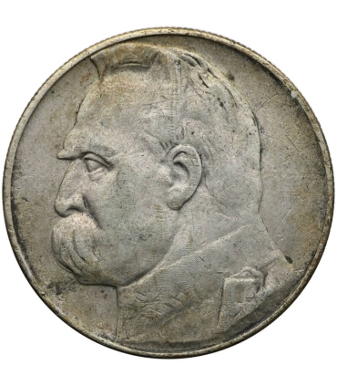 10 złotych Józef Piłsudski 1936, stan 3