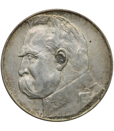 10 złotych Józef Piłsudski 1936, stan 3