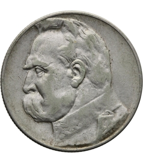 5 złotych Piłsudski 1935, stan 3