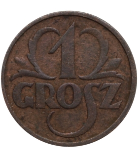1 grosz 1936, stan 2+