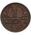 1 grosz, 1925, stan 2