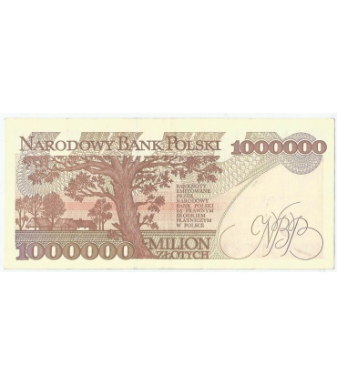 1000000 zł Władysław Reymont 1993, seria G, stan 2/2+