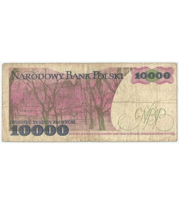10000 zł Stanisław Wyspiański 1988, seria T, stan 3-
