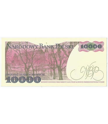 10000 zł Stanisław Wyspiański 1988, seria DH, stan 2
