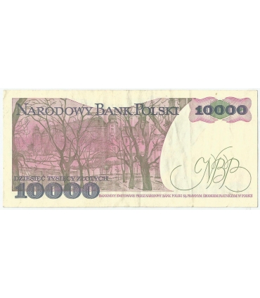 10000 zł Stanisław Wyspiański 1988, seria CY, stan 3