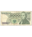 5000 zł Fryderyk Chopin,1988, seria DU, stan 3-/4+