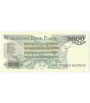 5000 zł Fryderyk Chopin,1988, seria DR, stan 1-