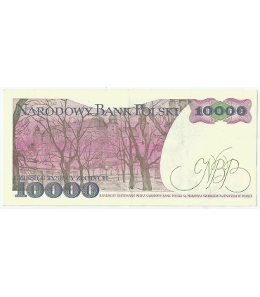 10000 zł Stanisław Wyspiański 1988, seria BE, stan 3/3+