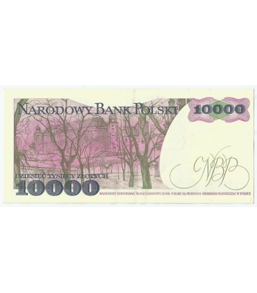 10000 zł Stanisław Wyspiański 1988, seria BP, stan 3/3+