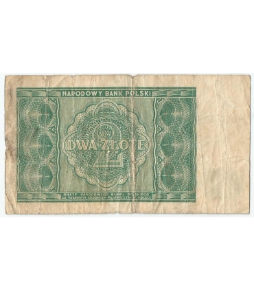 2 złote 1946, Zielony, stan 3-/4+