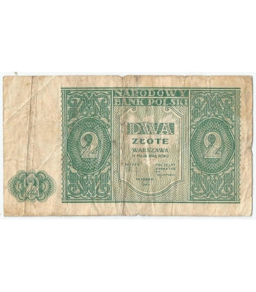 2 złote 1946, Zielony, stan 3-/4+