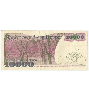 10000 zł Stanisław Wyspiański 1988, seria AN, stan 3-/4+