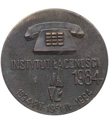 Medal Państwowy Instytut Łączności / Instytut Telekomunikacyjny 1934-1984